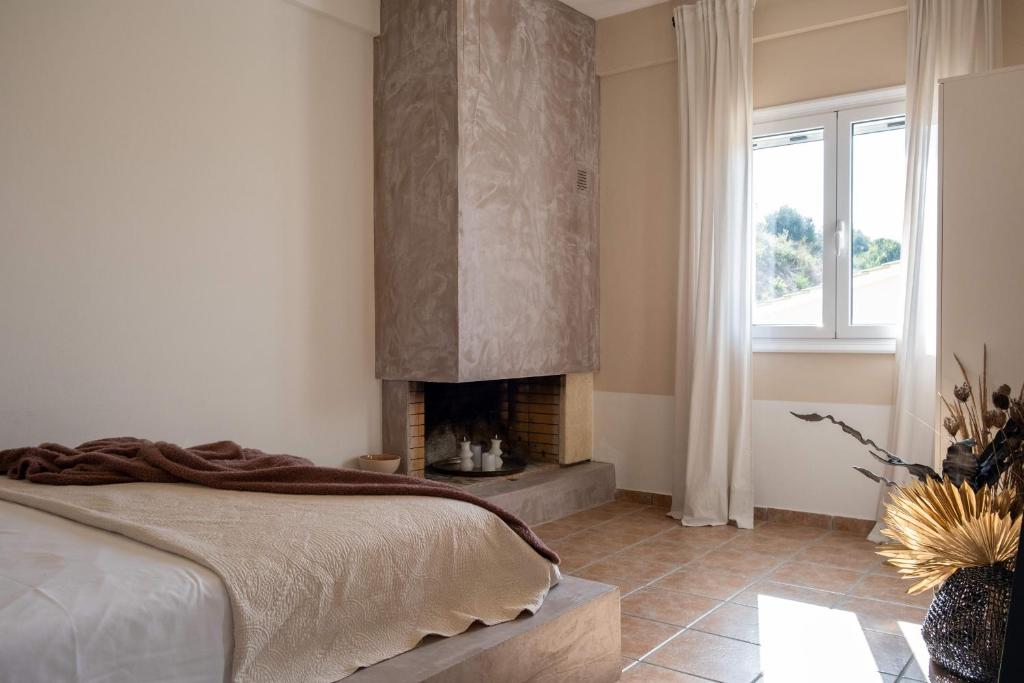 Łóżko lub łóżka w pokoju w obiekcie Knots apartments