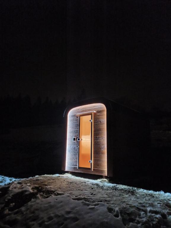 Fotografia z galérie ubytovania Domek na Ubocy z widokiem i sauną v destinácii Biały Dunajec