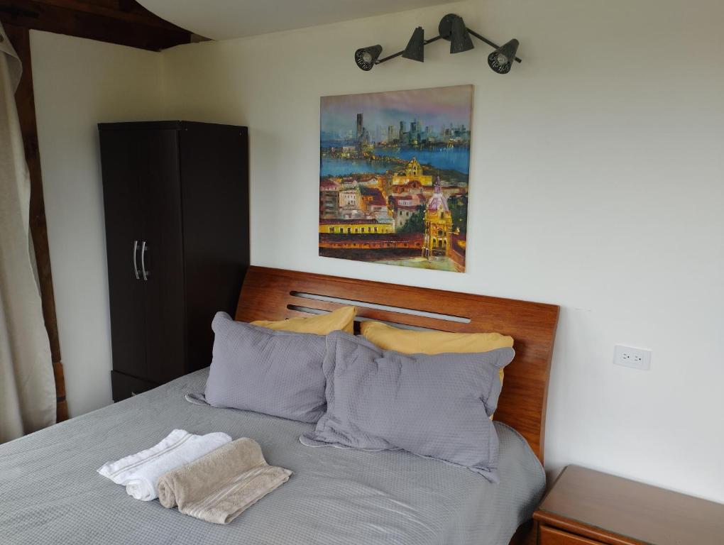 Finca Visionaria Con Jacuzzi Magico - 带私人浴室的三室