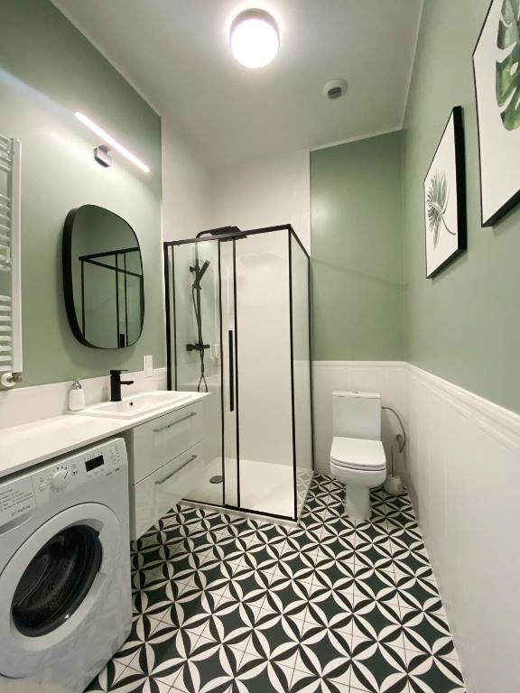 Kúpeľňa v ubytovaní Apartament_poznań CH10