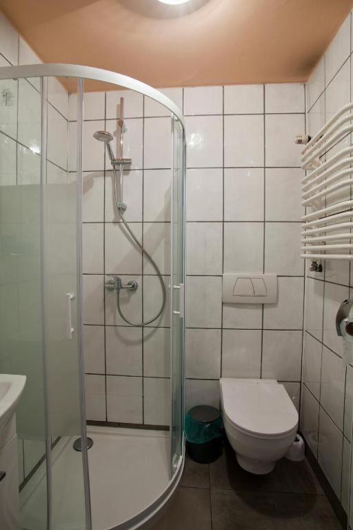 Kúpeľňa v ubytovaní Janosik