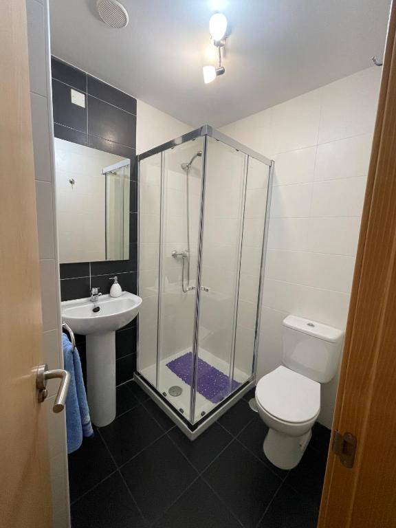 Łazienka w obiekcie Apartamento Ría de Arousa