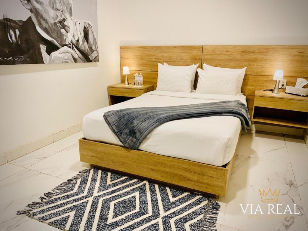 Postel nebo postele na pokoji v ubytování Vía Real Hotel Boutique
