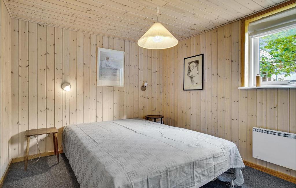 Postel nebo postele na pokoji v ubytování Holiday Home Solvænget Væggerløse X