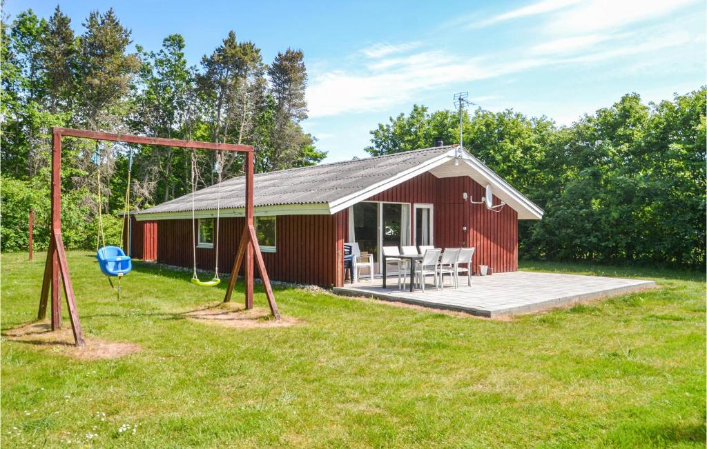Herní místnost nebo prostor pro děti v ubytování Holiday Home Nøddehaven Iii