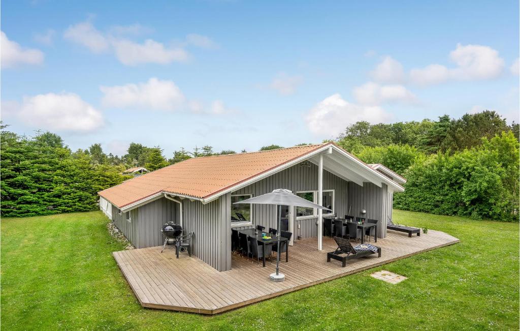 Zahrada ubytování Holiday Home Krondyrstien Væggerløse Ii