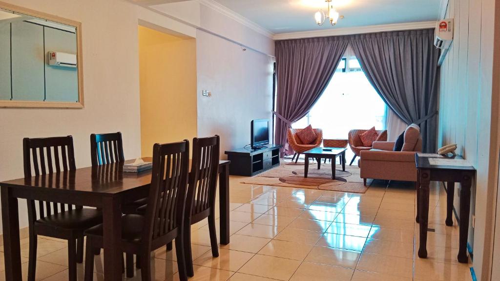 Posezení v ubytování Sumai Hotel Apartment