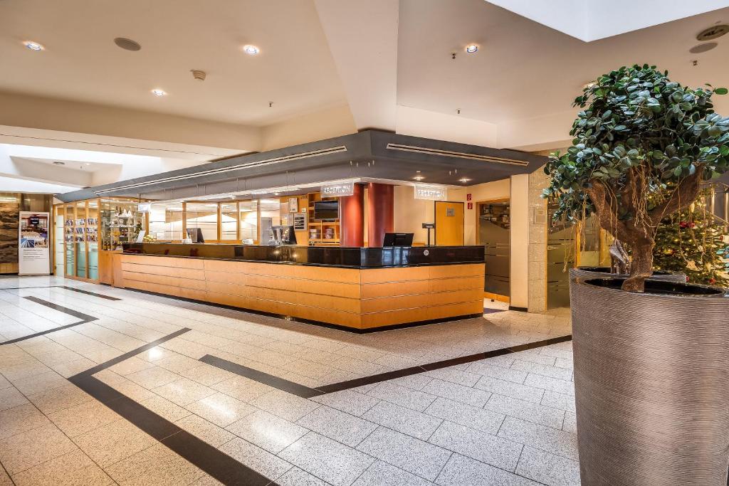 Vstupní hala nebo recepce v ubytování Congress Hotel Chemnitz