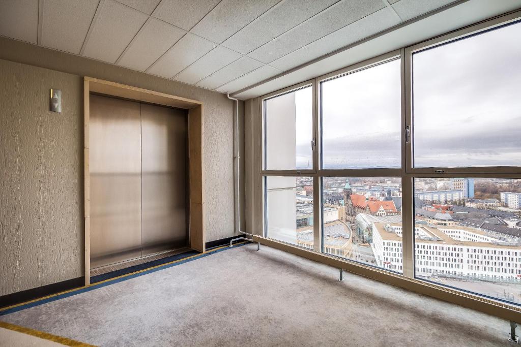 Balkón nebo terasa v ubytování Congress Hotel Chemnitz