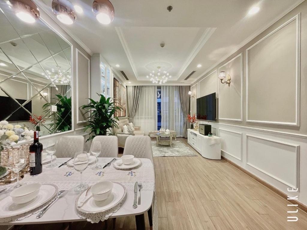 Χώρος καθιστικού στο Timescity homestay - Hai Bà Trưng - Happyhouse