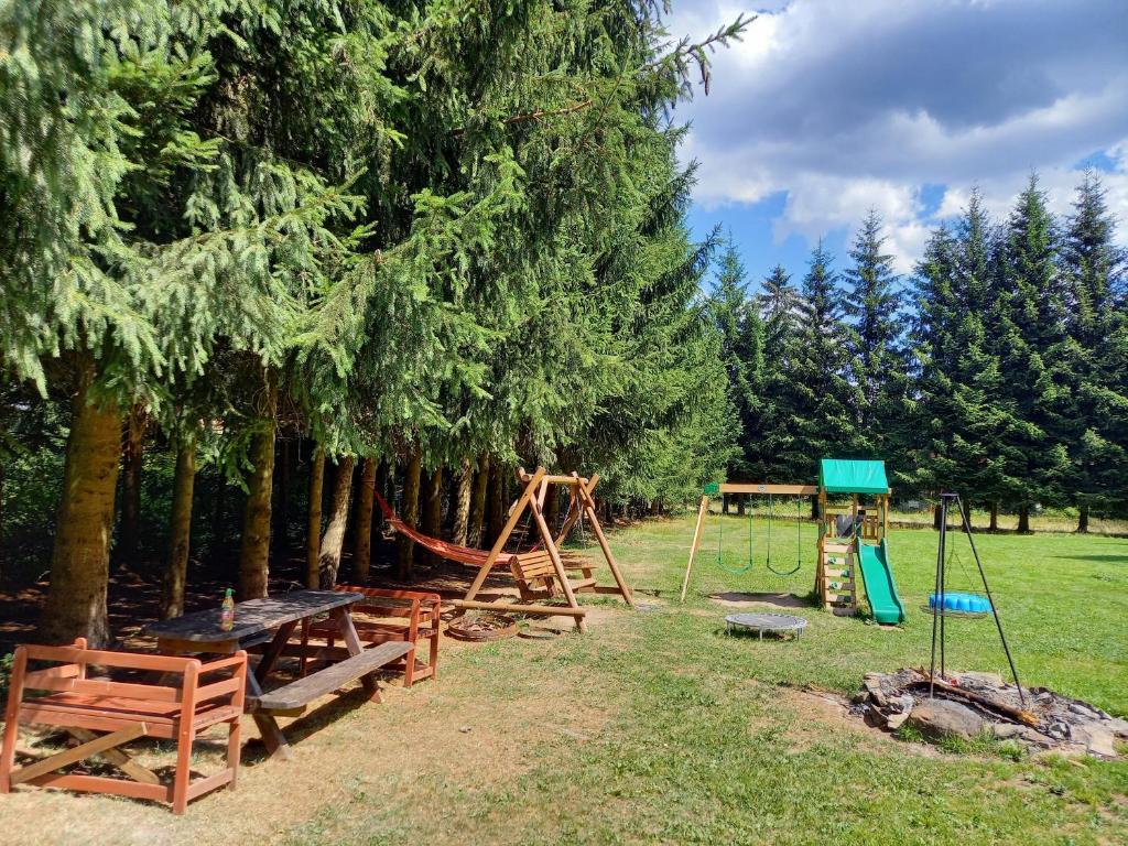 Zahrada ubytování ZACISZE