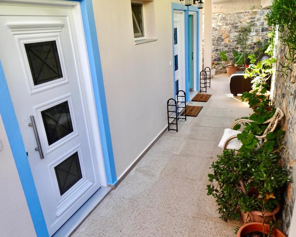 Ogród w obiekcie Faros apartment