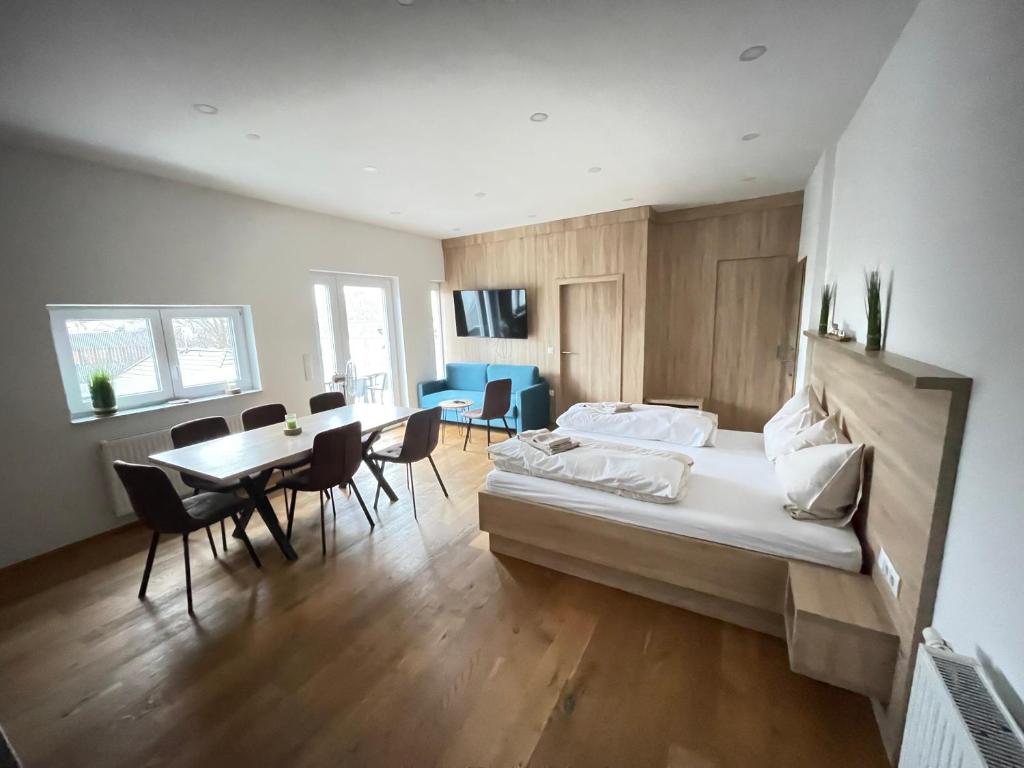 Postel nebo postele na pokoji v ubytování Luxury Apartment Monte Carlo