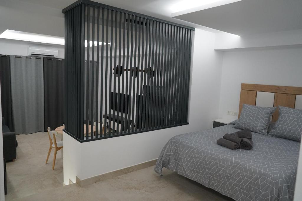 Postel nebo postele na pokoji v ubytování Apartamento Turistico Hermanos Infantes