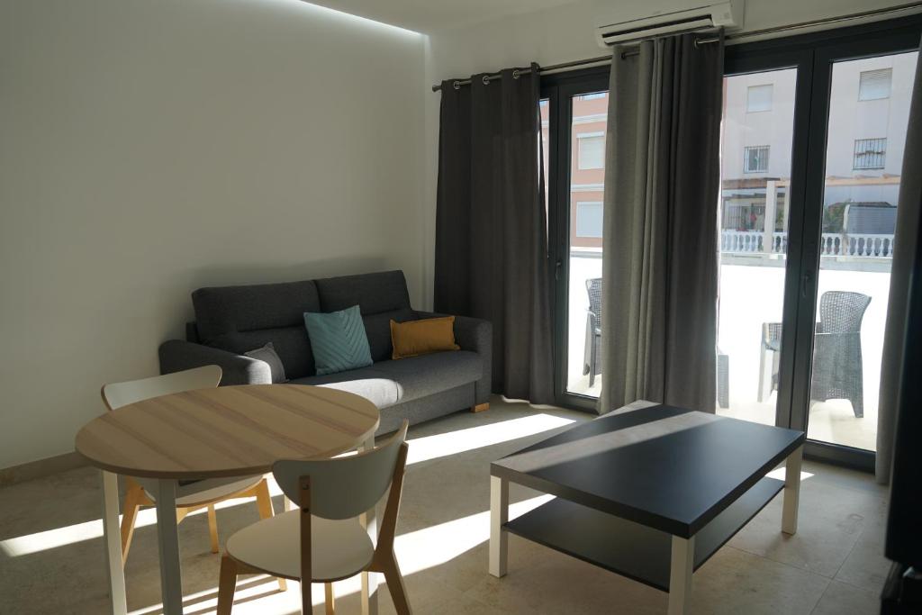 Posezení v ubytování Apartamento Turistico Hermanos Infantes