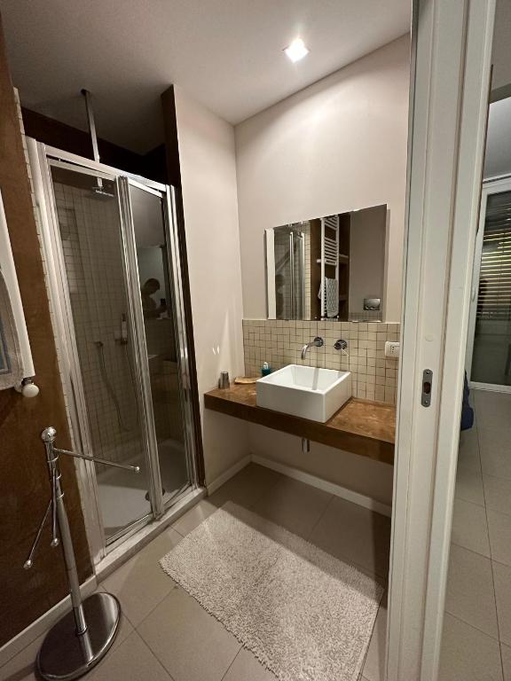 Łazienka w obiekcie Malusi B&B