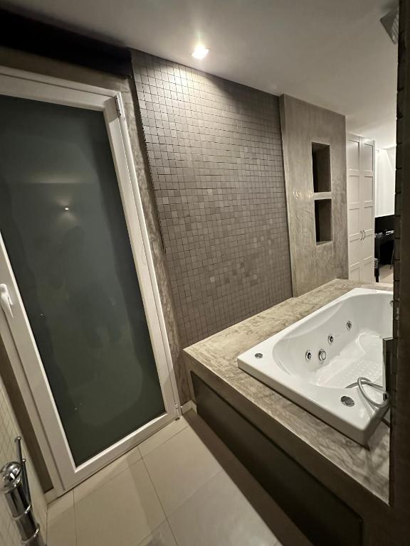 Łazienka w obiekcie Malusi B&B
