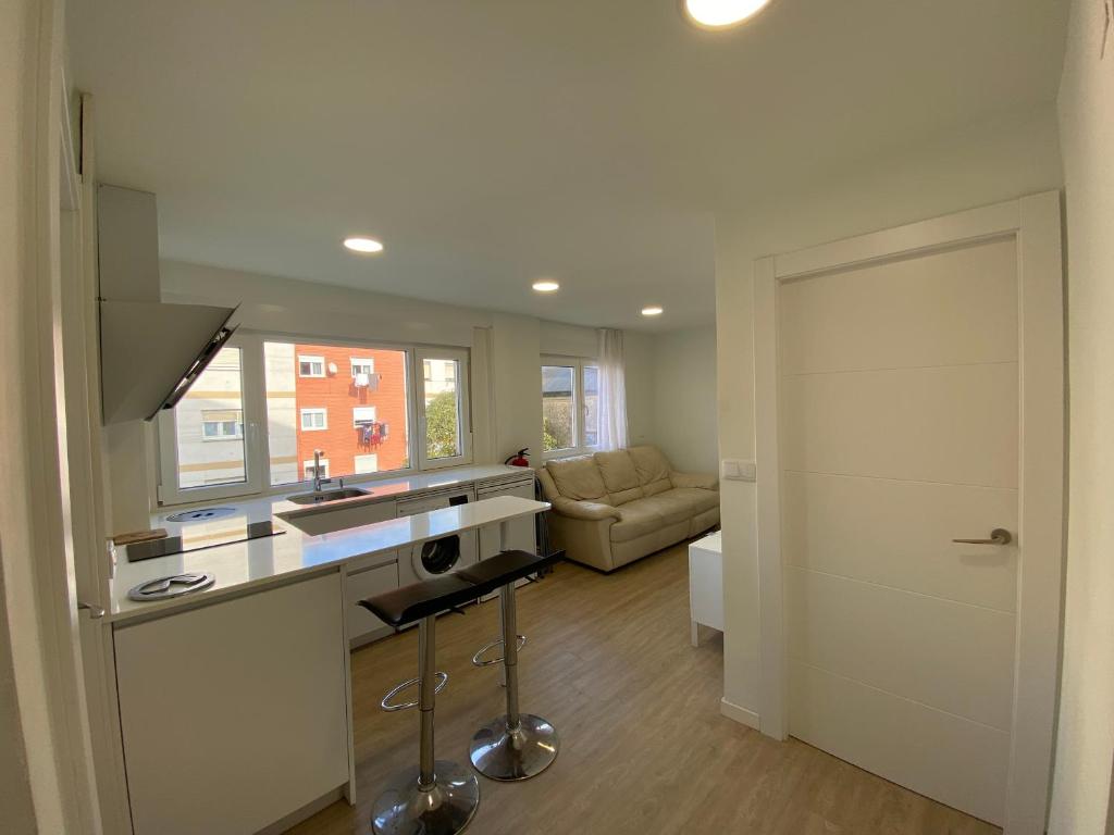 Posezení v ubytování Acogedor Apartamento en zona privilegiada