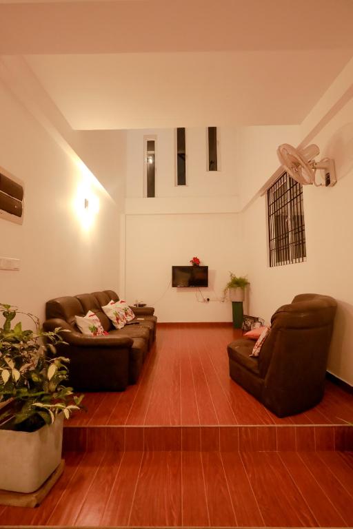 Posezení v ubytování Howick Residence