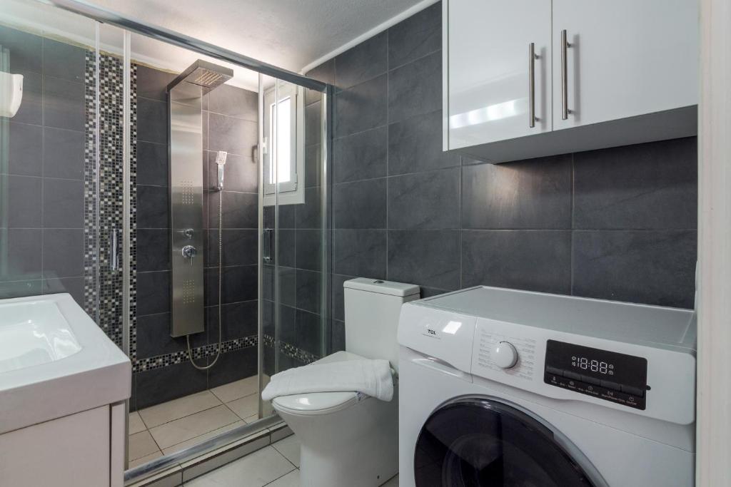 Kúpeľňa v ubytovaní Spacious and Modern Flat for 4