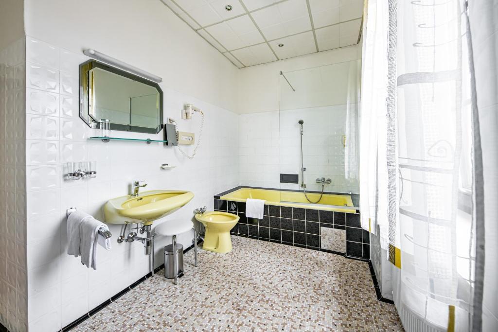 Kúpeľňa v ubytovaní Motel Zeltweg - Self-Check-in