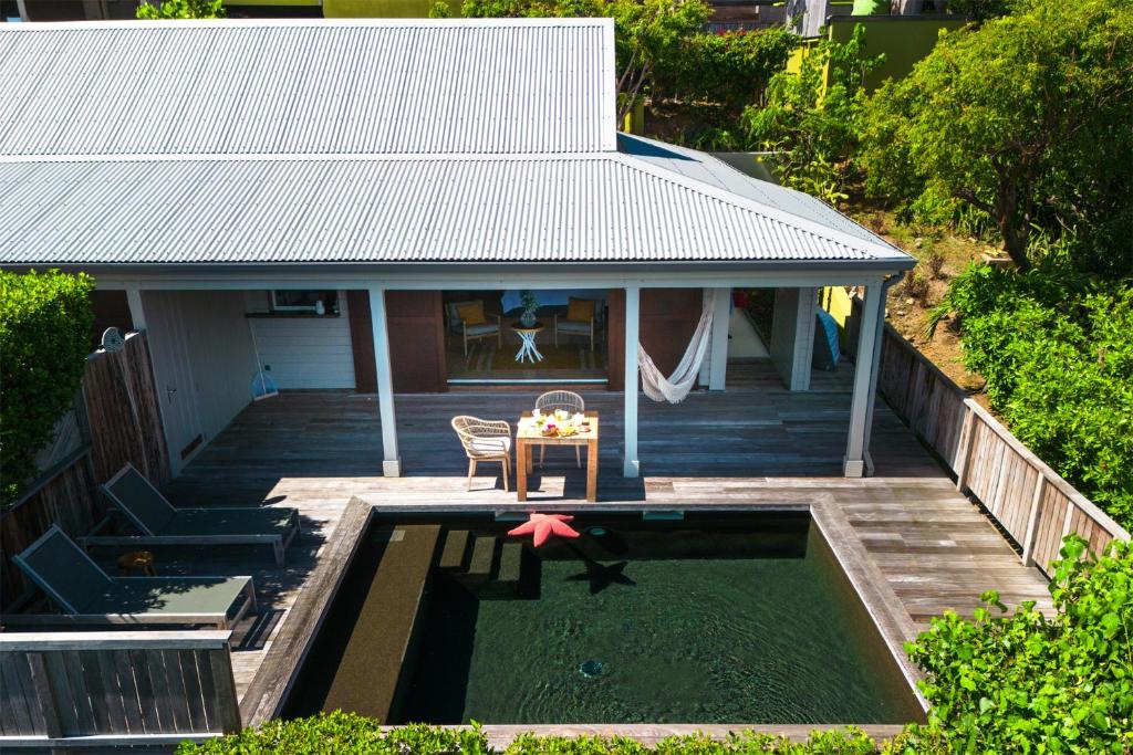 Zahrada ubytování Karibuni Boutique Hotel
