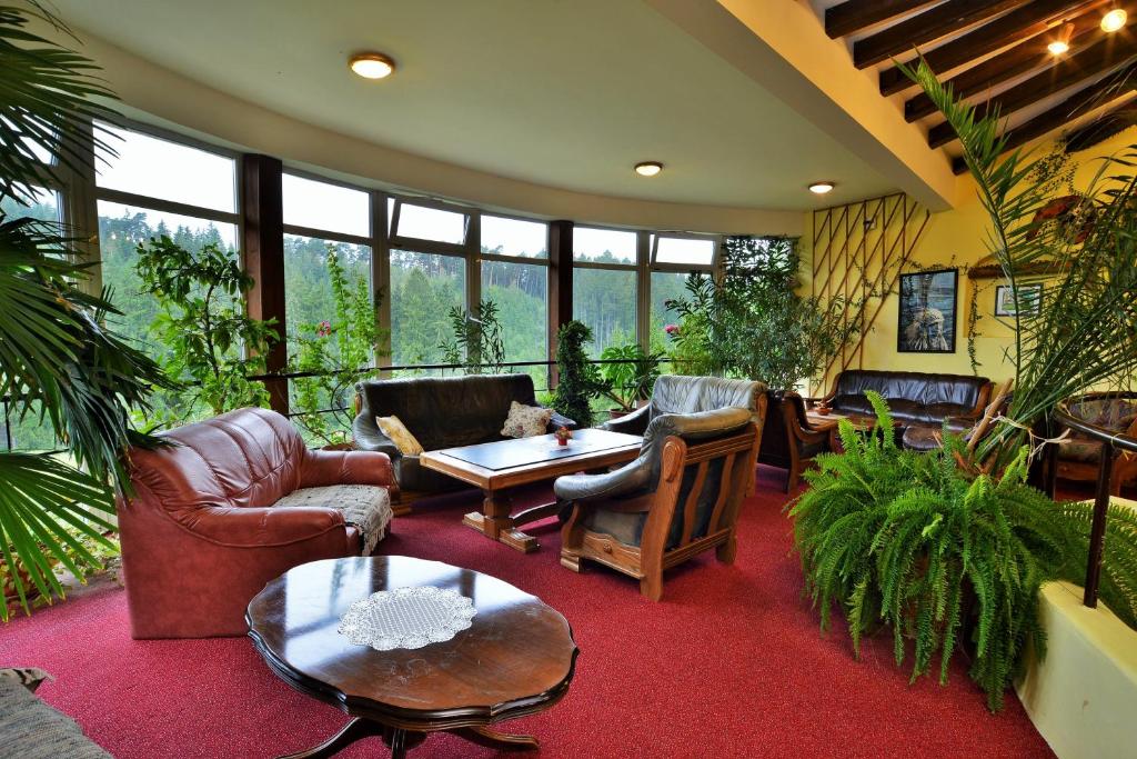Posezení v ubytování Hotelový resort Šikland