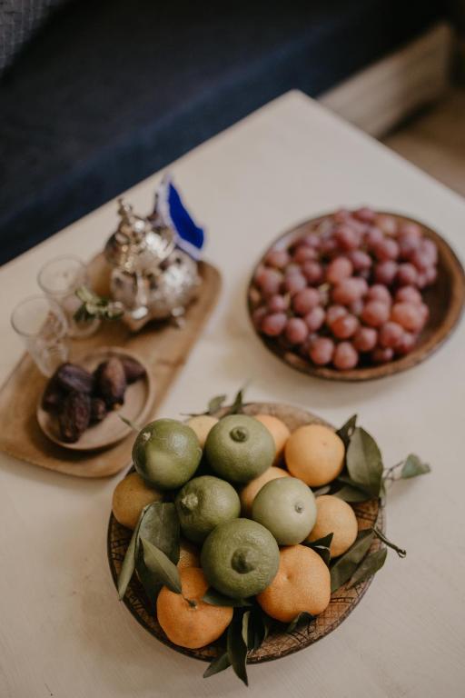 Cibo presso il riad o nelle vicinanze