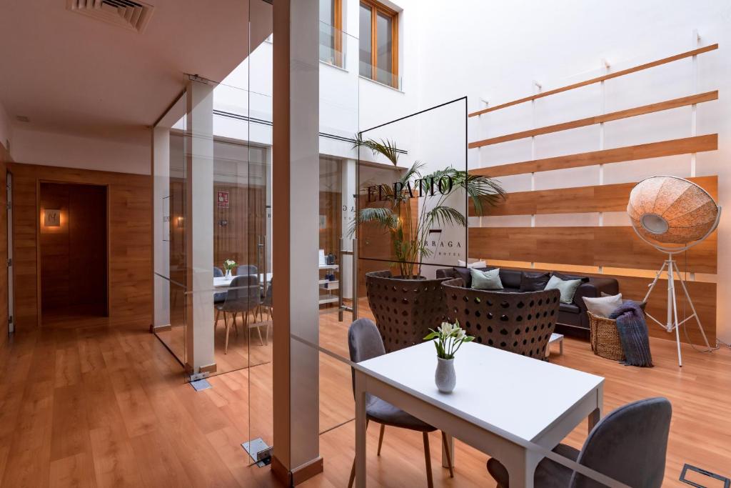 Posezení v ubytování Hotel Boutique Párraga Siete