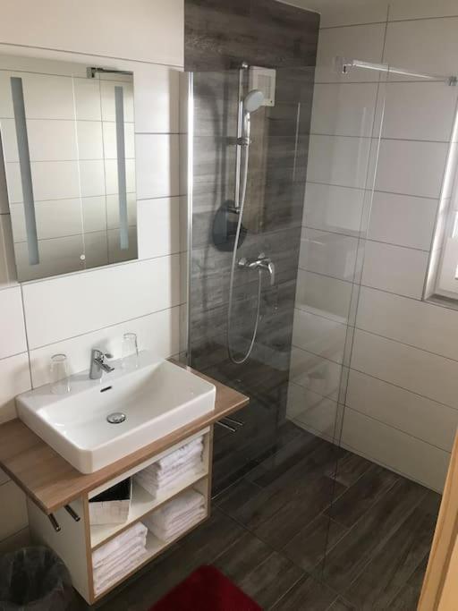 Kúpeľňa v ubytovaní Chalet Schröder