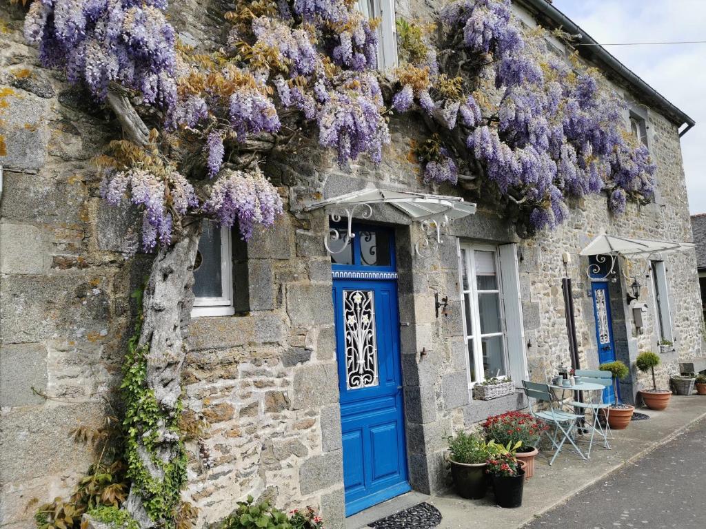 Zahrada ubytování ‘Les Portes Bleues’ Chambres d’hôtes