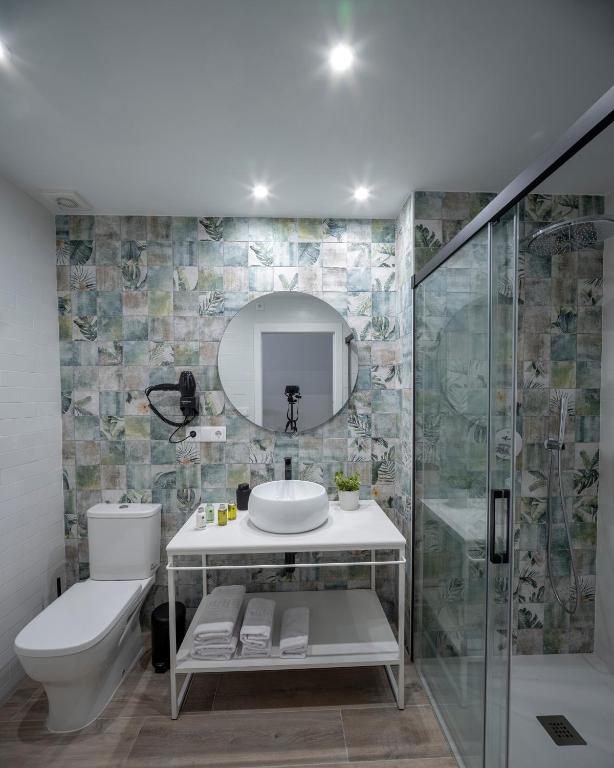 Kúpeľňa v ubytovaní Apartamentos Rosa Velázquez