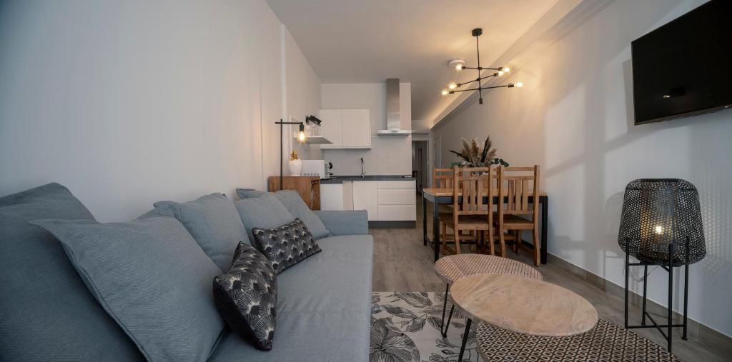 Kuchyňa alebo kuchynka v ubytovaní Apartamentos Rosa Velázquez