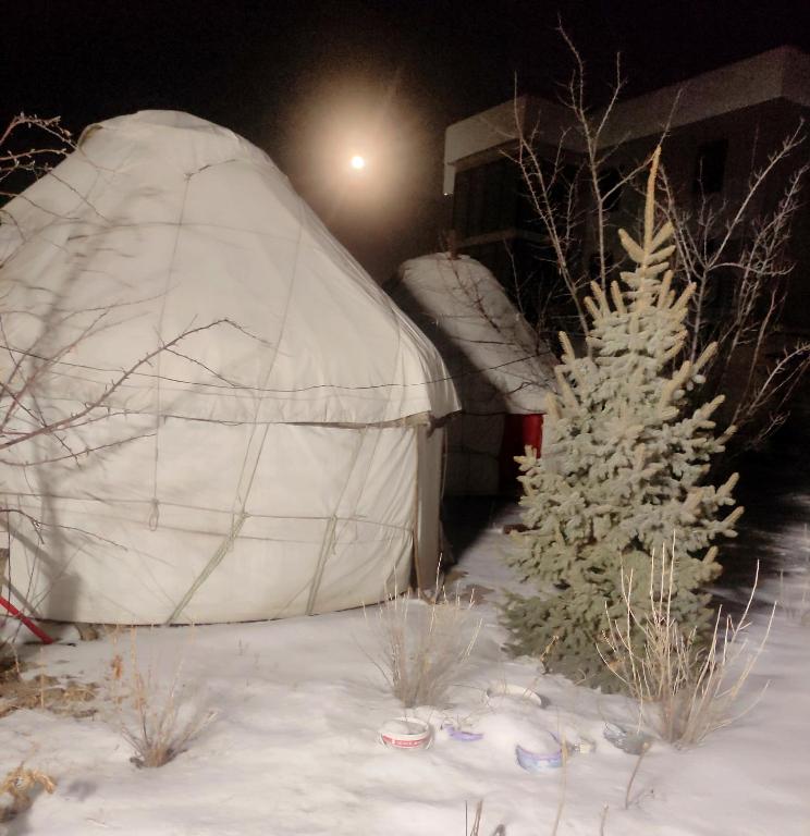 Karakol Yurts Camp - Triple Chambre Avec Salle De Bain Partagée
