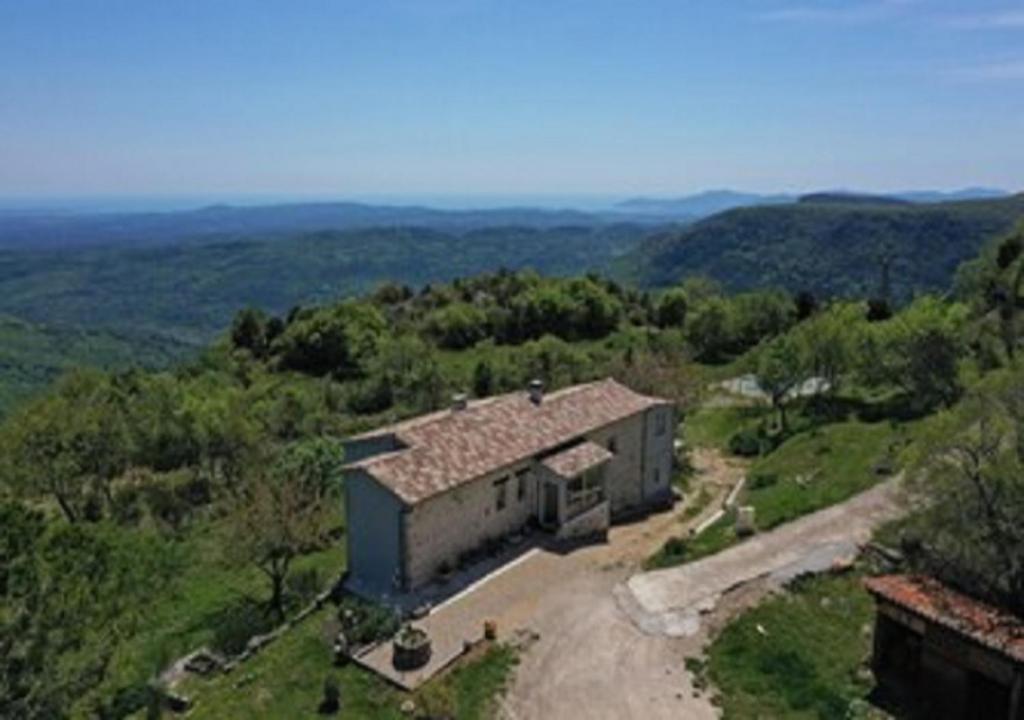 Letecký snímek ubytování Maison de famille Parc Naturel Régional