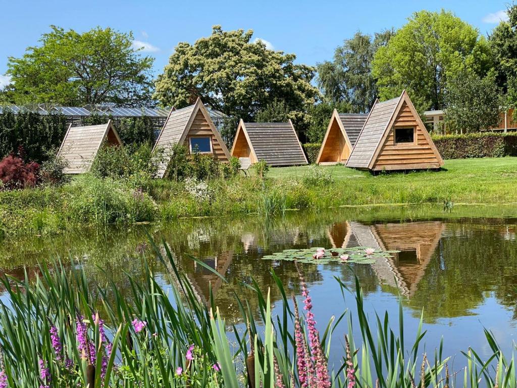 Příroda nedaleko luxury tent