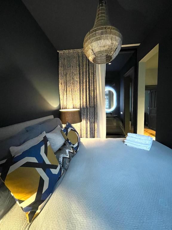 Postel nebo postele na pokoji v ubytování Luxury Stay Vienna