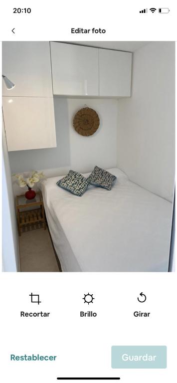 A bed or beds in a room at NEW Atalaya - Amazing Sea Views&Fantastic Pool