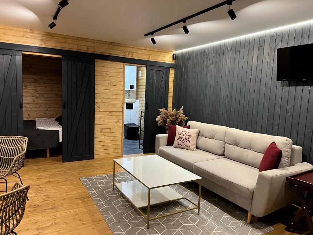 Χώρος καθιστικού στο Hill de Charme