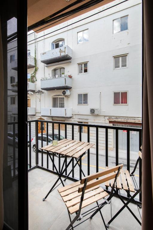 Balkón nebo terasa v ubytování Luxury Msida Circle Suites