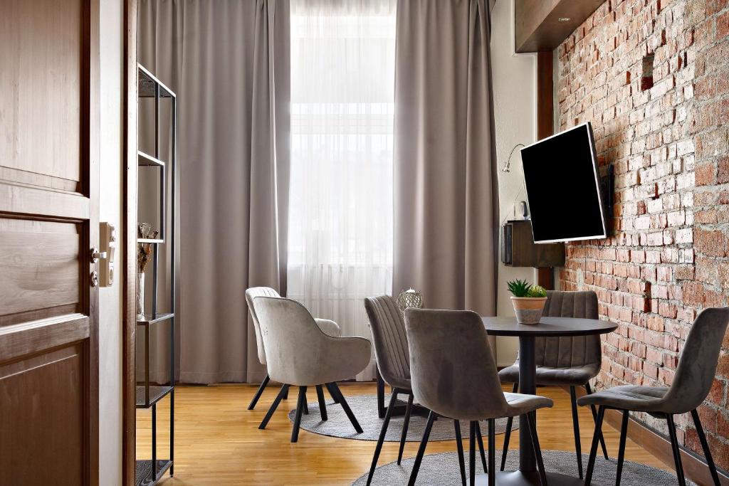 TV a/nebo společenská místnost v ubytování Best Western Hotel Arctic Eden