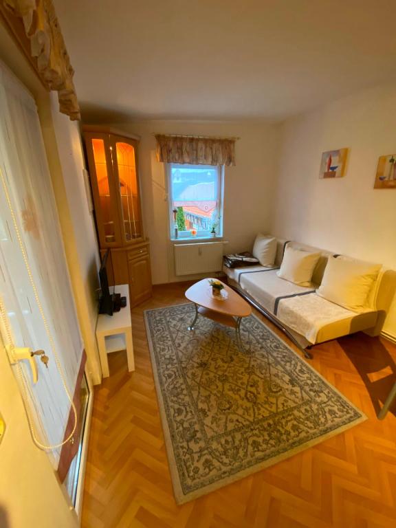 Posezení v ubytování Ferienhaus Greiz