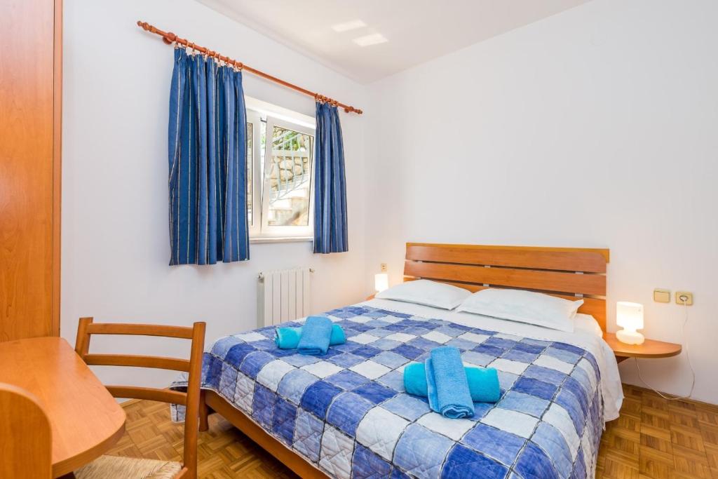 Posteľ alebo postele v izbe v ubytovaní Apartment Moscenicka Draga 7766b