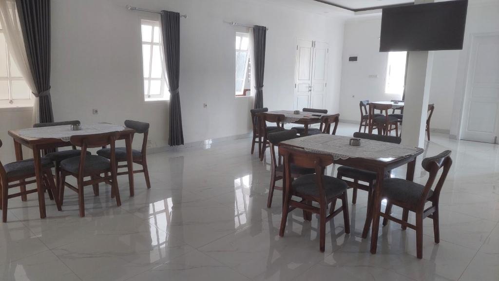Posezení v ubytování Hotel Wisma Mangurna