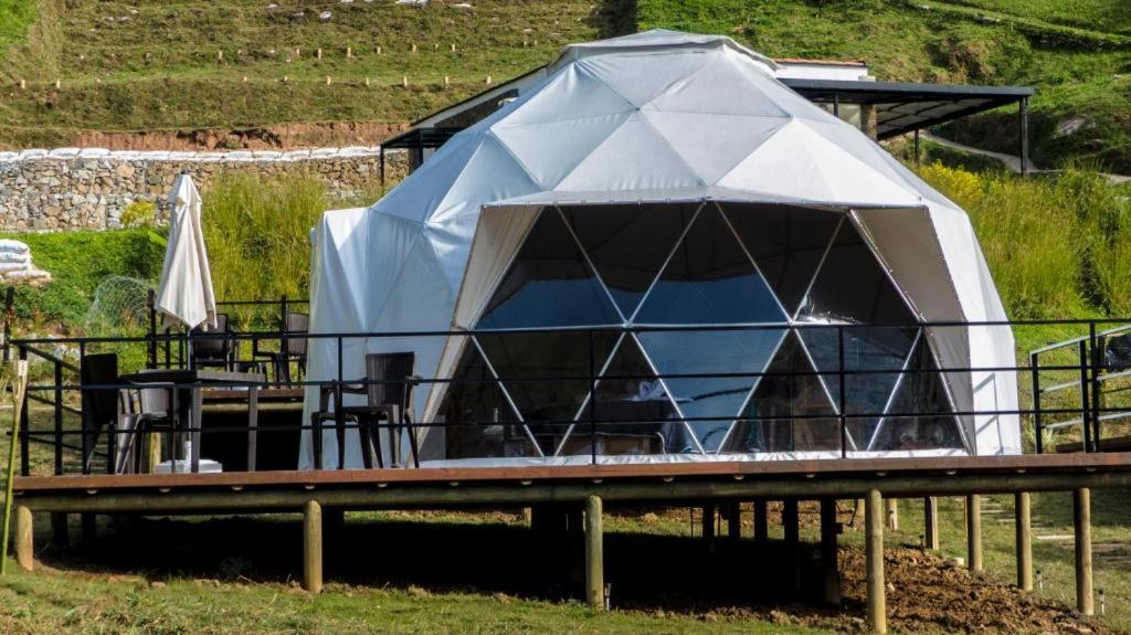 Zahrada ubytování La Quinta Dimensión Glamping