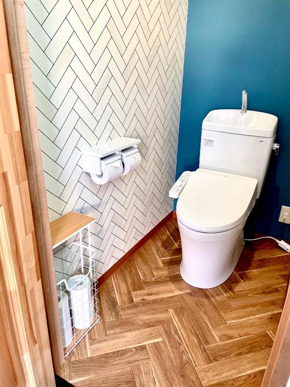Koupelna v ubytování Glamping Dome YOSHIMURA