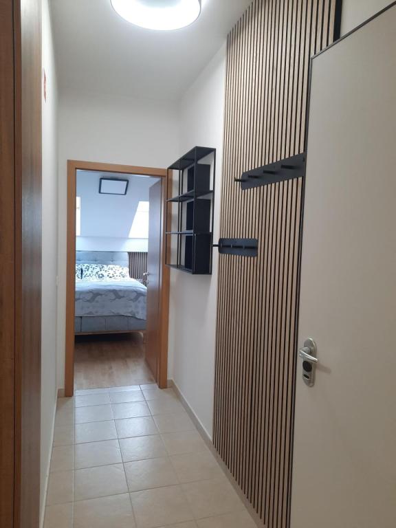 Postel nebo postele na pokoji v ubytování Apartment - Golden Fox 18 - Pohorske terase