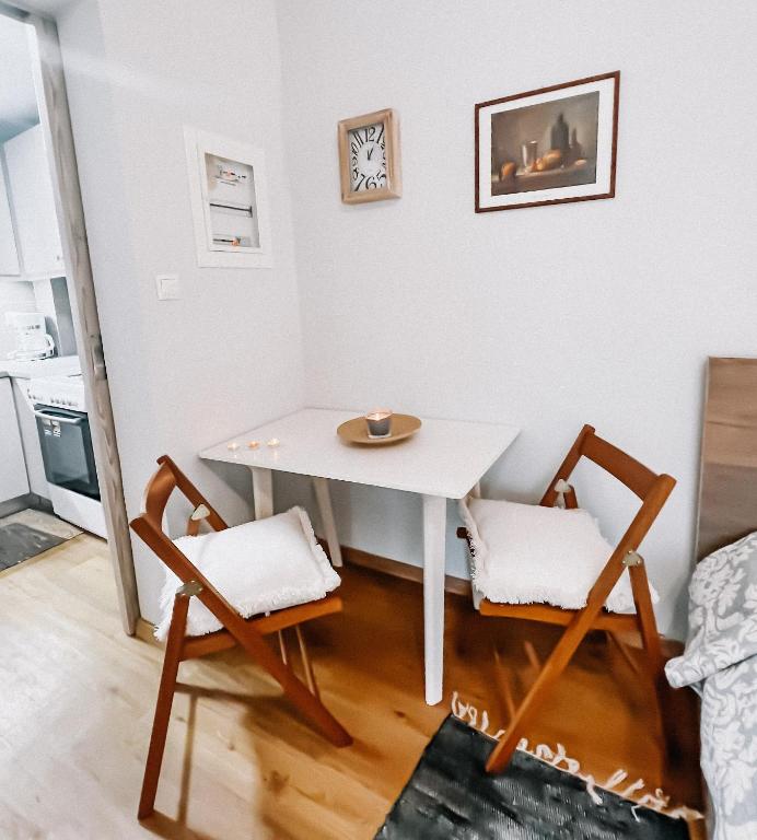 Posezení v ubytování Galini Studios Paralia Platanou