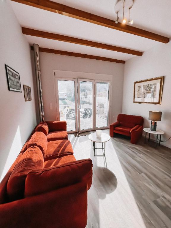 Posezení v ubytování Galini Studios Paralia Platanou