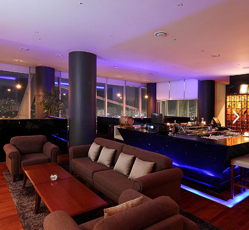 Posezení v ubytování Ecograd Hotel